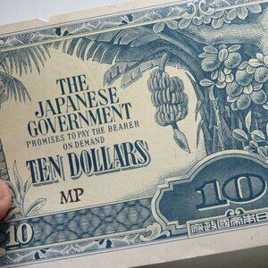 Antique Foreign Money Bill